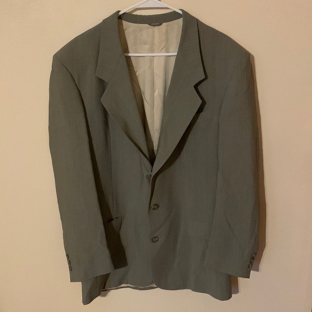 Vintage Christian Dior Monsieur grey Suit Jacket